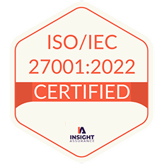 ISO/IEC 27001:2022 Certified
